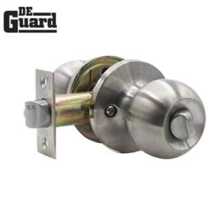 Bundle of 3 / DeGuard Premium Combo Lockset – Stainless Steel – Entrance – Grade 3 – SC1